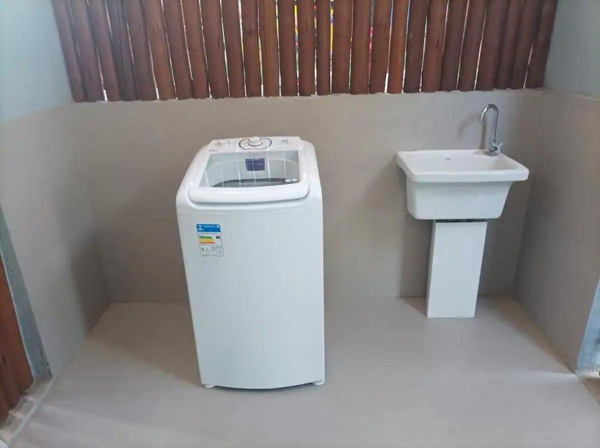 Casa Praia Do Forte Bahia Jardim Piscina Churrasco Ngoại thất bức ảnh